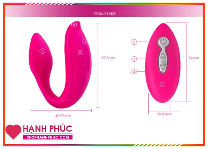 WoYes Dual-Head Vibrator Japanese Technology Sleek Pink — Designed for Everyone’s Needs