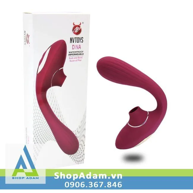 Dina Female Masturbator Suction Vibration G-Spot Stimulating Toy