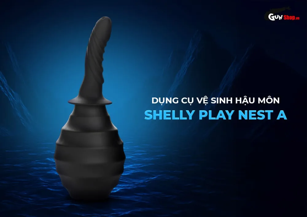 Shelly Play Nest A Silicone Anal Vaginal Cleansing Device