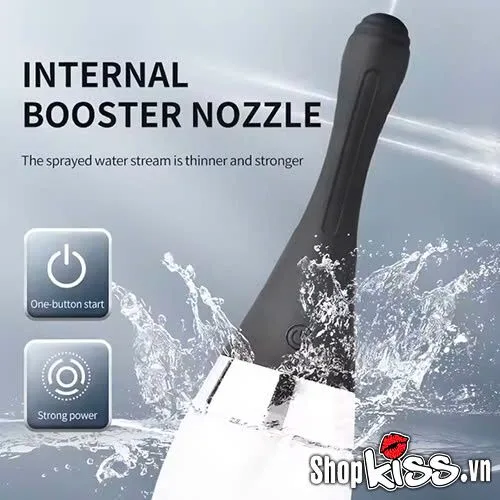 Electric Anal Cleanser Silicone Rechargeable — Electric Anal Cleanser Silicone RechargeableThe device’s