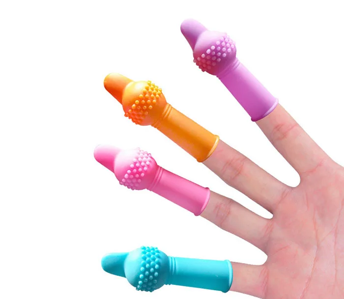 Ultra Stimulating Finger Sleeve Vibrator Multiple Colors — Unique Design for Maximum Sensation
