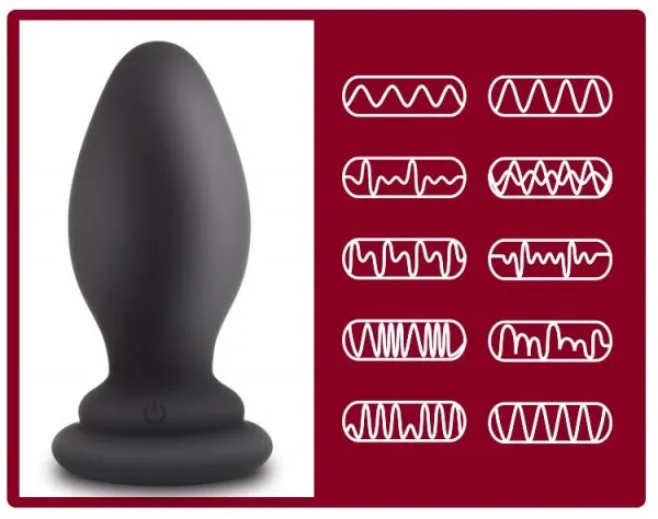 Remote Control Vibrating Anal Tail Silicone Toy — hình 5