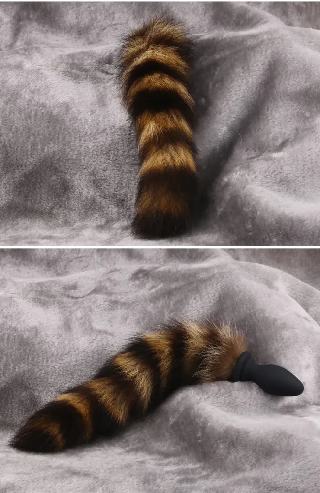 Fox Tail Anal Vibrating Cosplay Accessory — hình 2