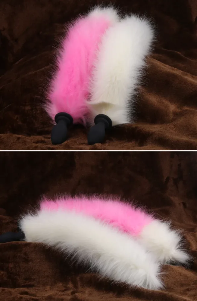 Fox Tail Anal Vibrating Cosplay Accessory — hình 3