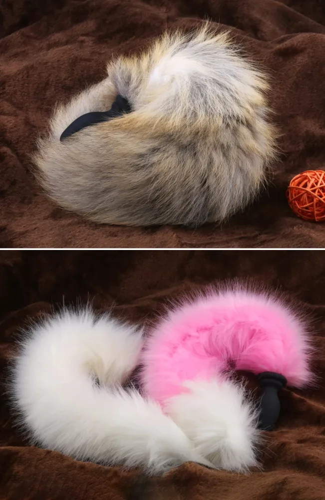 Fox Tail Anal Vibrating Cosplay Accessory — hình 5