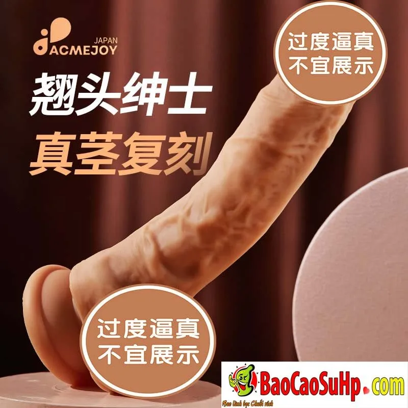 COC Miuaisi Soft Silicone Realistic Dildo Ergonomic Design — hình 2