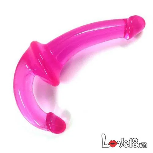 Soft Double-Ended Dildo for Lesbian Couples with Flexible — This exquisite sex toy transforms your intimate moments by