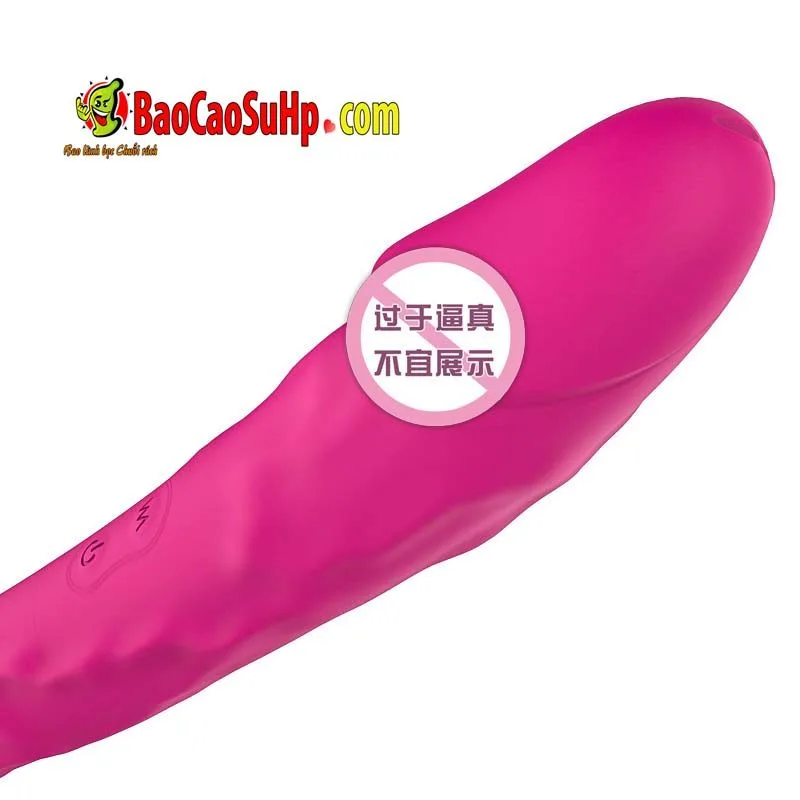 Shande S221 Lala Double-Ended Silicone Vibrating Dildo — hình 5