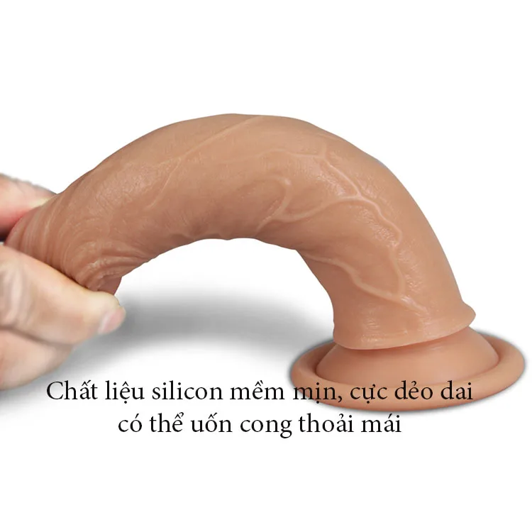 Nature Cock Soft Silicone G-Spot Female Masturbator — hình 3