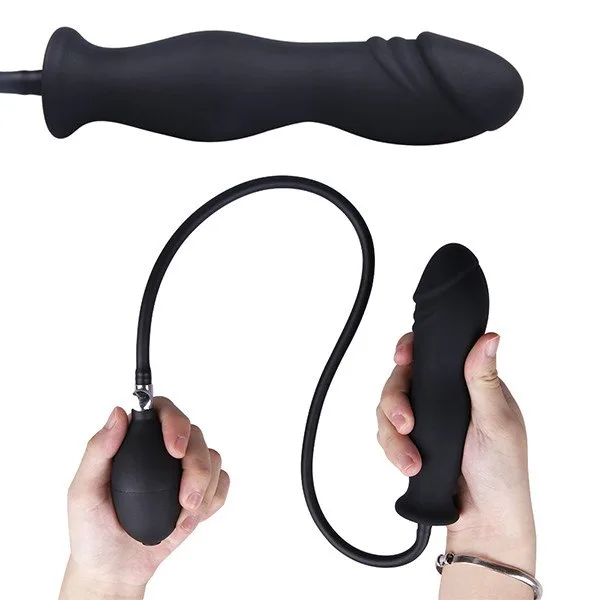 Silicone Inflatable Anal Pump for Enhanced Pleasure — hình 4