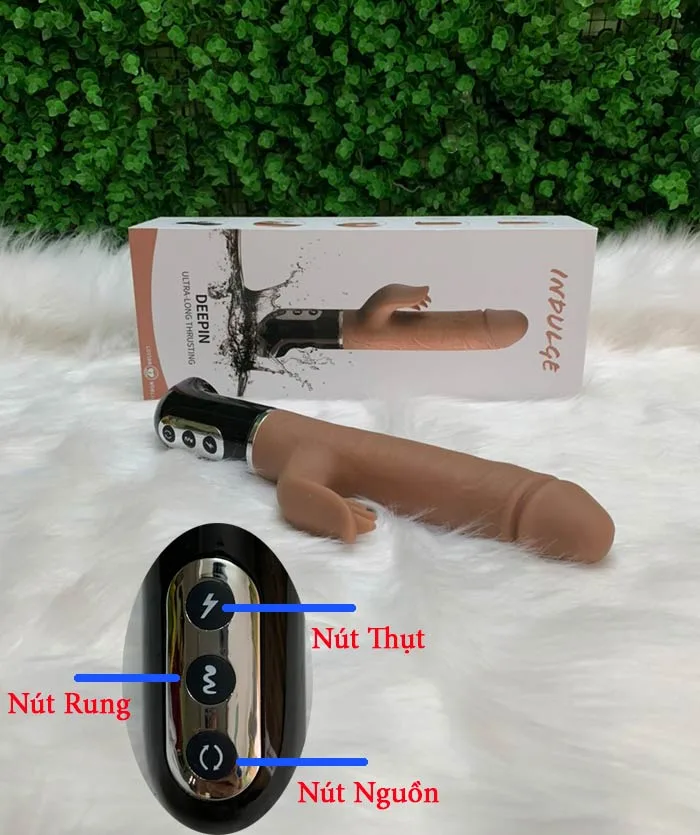 DeePin Heated Vibrating Tongue Dildo Japanese Silicone — Women worldwide adore its ability to elicit profound