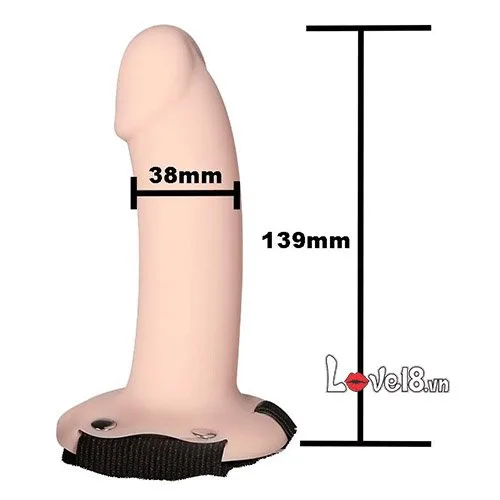 OmySky Hollow Small Silicone Strap-On for Men — Enhances Intimacy and Confidence for All Users