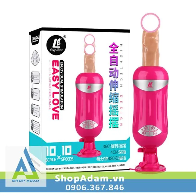 Easy Love Wall-Mounted Automatic Vibrating Thrusting Toy — Powerful Performance and Advanced Features