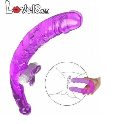 Double-Ended Vibrating Silicone Strap-On Lesbian Toy — Premium Specifications for Maximum Satisfaction