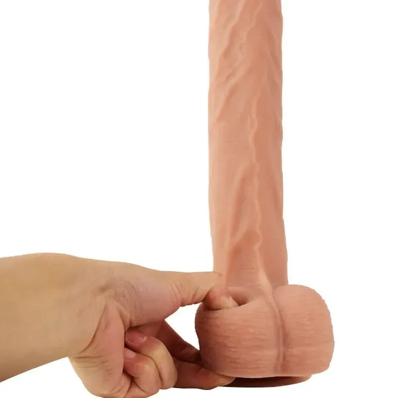 32cm Dual Layer Soft Realistic Silicone Male Dildo — Why Choose This Realistic Double-Layer Dildo?