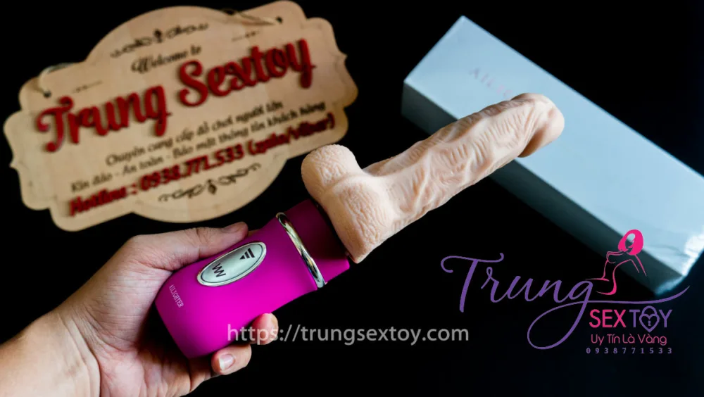 Ailighter Auto Vibrating Thrusting Silicone Realistic Dildo — Safe, Soft, and Body-Friendly