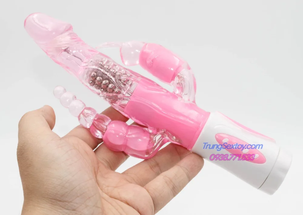 Bunny Triple Head Vibration Dildo For Ultimate Fun — Safe, Premium Silicone Material for Comfort and Health