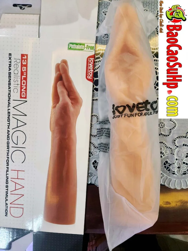 Love King Magic Large Magic Hand Realistic Dildo LV2210 — Visuals and Product Presentation