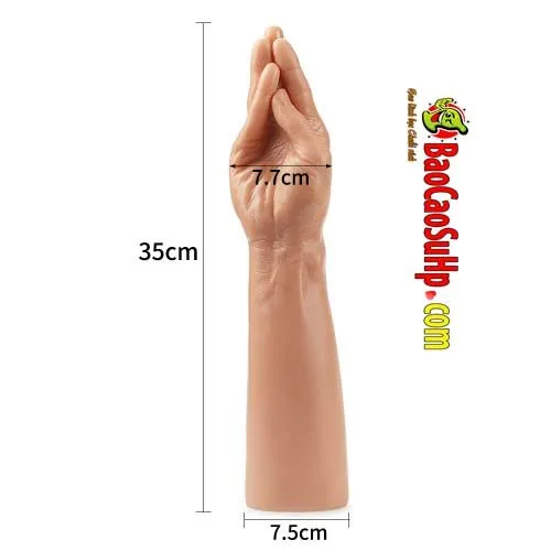 Love King Magic Large Magic Hand Realistic Dildo LV2210 — hình 2