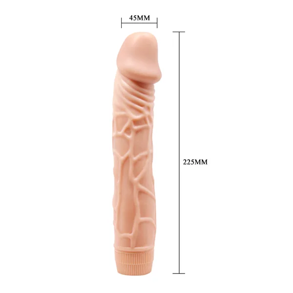 Barbara 8.8 inch Giant Vibrating Realistic Dildo — Easy to Use & Maintain