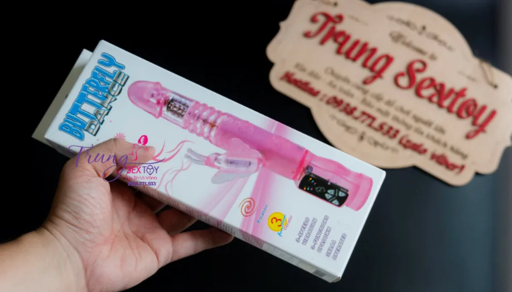 Butterfly Prince Handheld 7 Mode Silicone Female Vibrator — hình 2