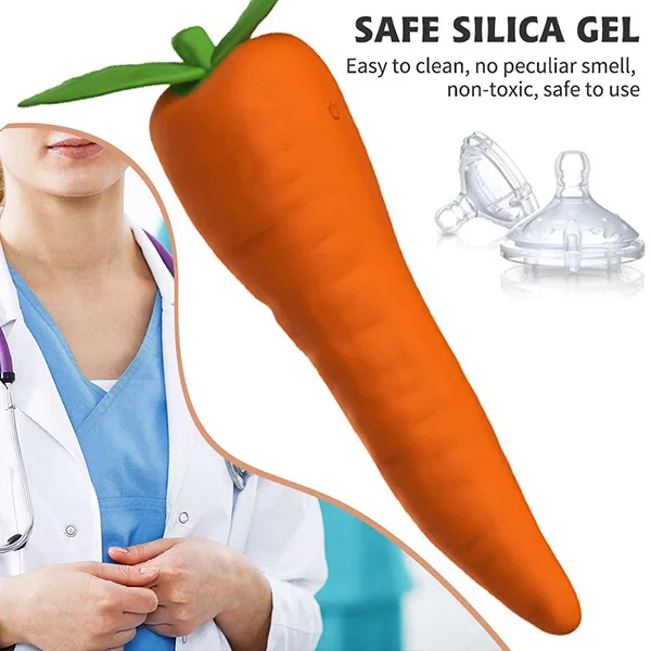 Wistone Carrot 10-Speed Vibrating Female Masturbation Dildo — hình 6