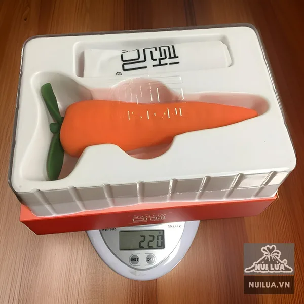 Wistone Carrot 10-Speed Vibrating Female Masturbation Dildo — hình 9