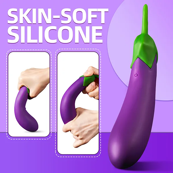 Wistone Aeggplant 10 Modes Purple Vibrating Masturbation Toy — hình 6