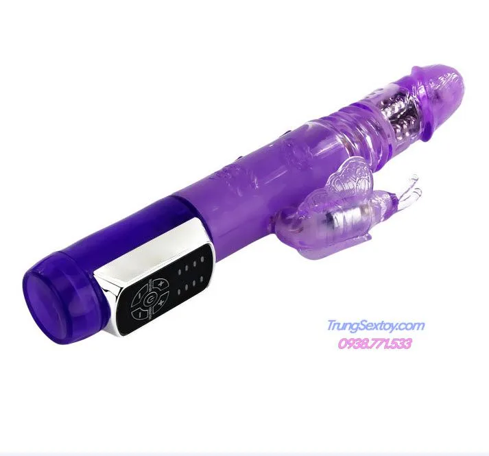 Butterfly Prince Handheld 7 Mode Silicone Female Vibrator — hình 5