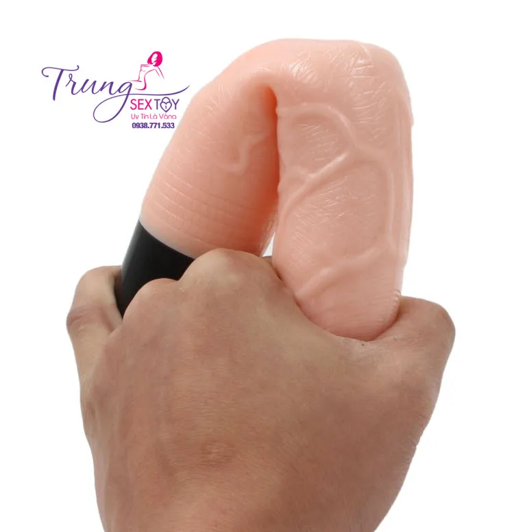 Handheld Silicone Rotating Vibrating Realistic Dildo — Perfect for Solo Play or Couples