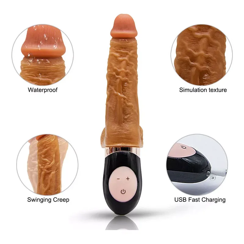 Wanle Multi-Mode Vibrating Rotating Dildo Toy — Outstanding Specifications for Ultimate Sensation