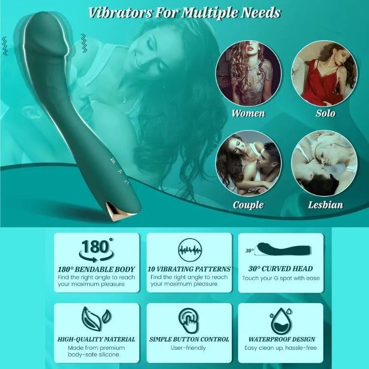 Powerful Whale Blue High-End Vibrating Dildo 10 Modes — hình 2
