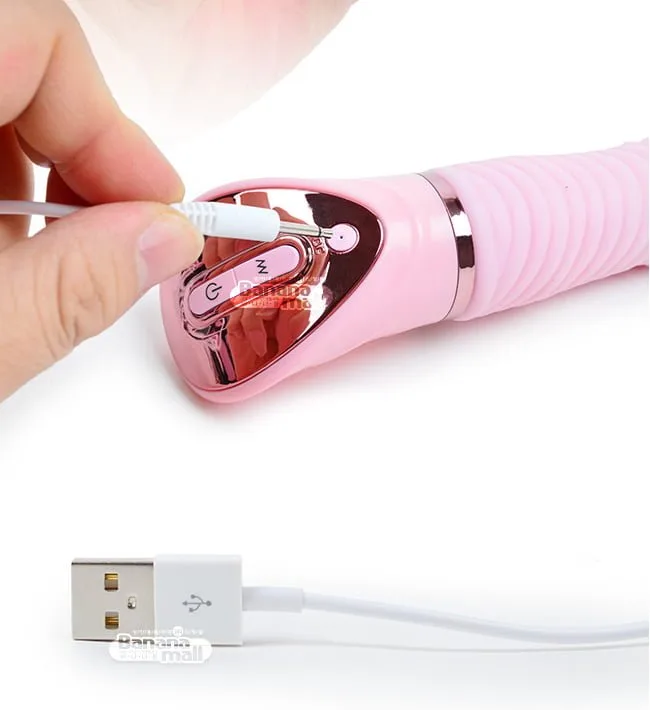 SHP232 Tongue Head Silicone Vibrator Japanese Design Pink — hình 4