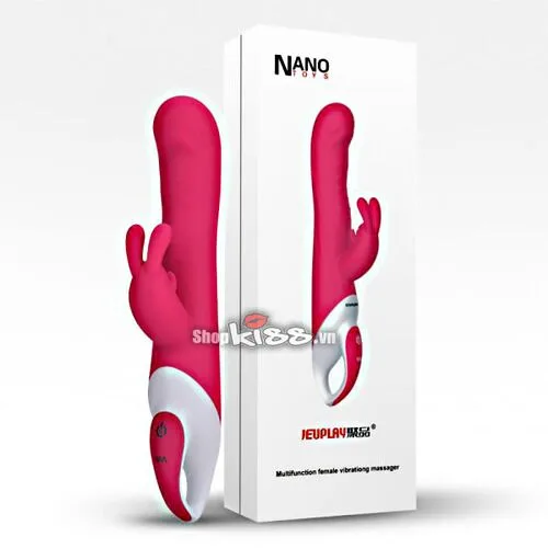 Nano Jeuplay Premium Female Handheld Vibrating Dildo Pink — Premium Craftsmanship and Design