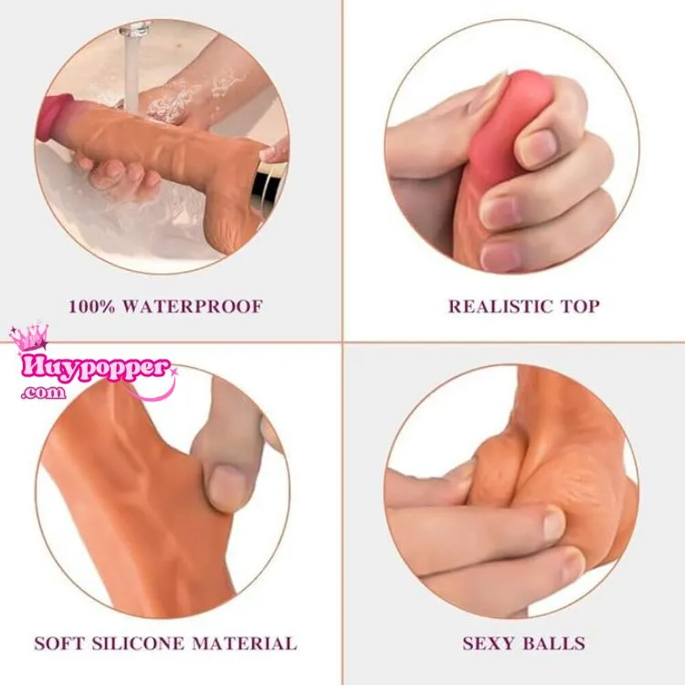 Snakie Premium Thrusting Vibrator Realistic G-spot — hình 6