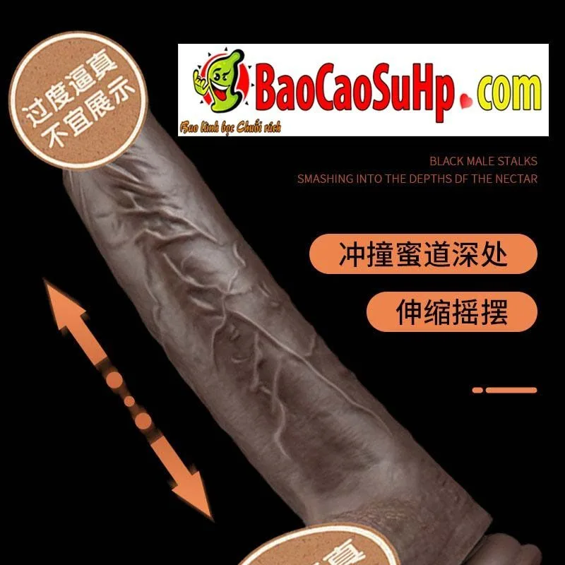 Black Male Stack solid silicone warrior dildo big size — Product Specifications