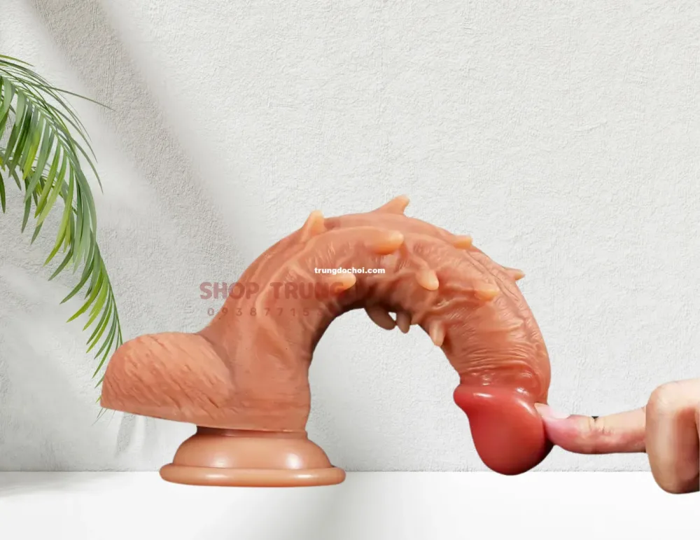 Silicone Textured Female Dildo Wall Mount Wearable — Premium Material – Ultra-Soft Silicone for Realistic Feel