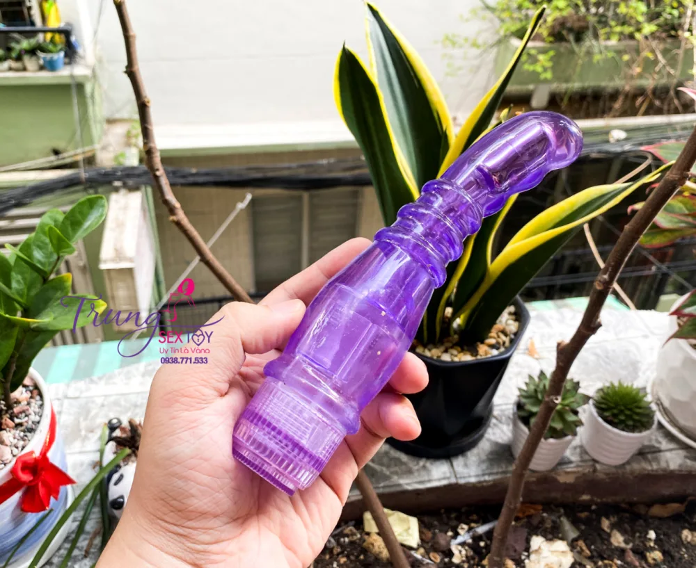 Silent Multi-Function Vibrating Silicone Dildo Battery — hình 2