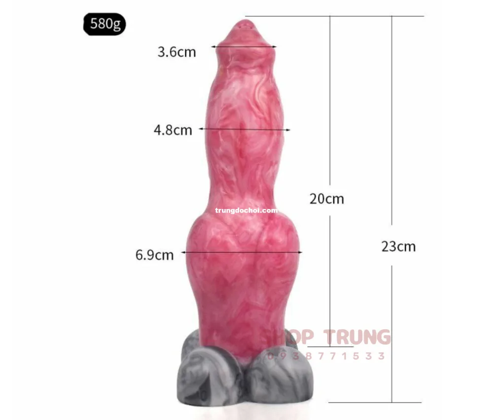 FAAK XXL Ultra-Soft Dog Dildo for Maximum Sensation — Product Specifications