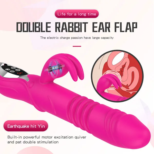 45 Degree Heated Rotating Vibrator Realistic Silicone Hong — Easy maintenance and durability make it a reliable choice