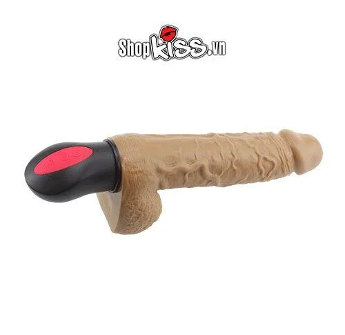 Heated Vibrating Realistic Dildo Female Pleasure Toy — Ideal for Solo and Couple Play