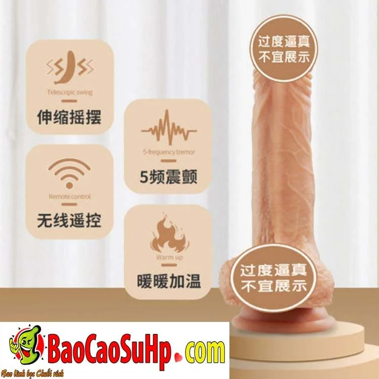 Coc Deepest Fantasies Asian Size Silicone Realistic Dildo — hình 3