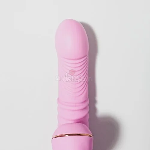 Olivia Multi-Function Heated Vibrator Thrusting G-Spot — Its ergonomic shape fits perfectly in your hand, making it