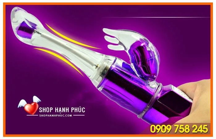 Purple Dolphin Premium Multi-Function Vibrating Dildo — This extraordinary vibrator combines elegance with powerful