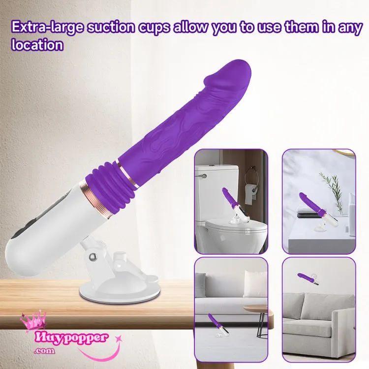 Love Air Premium Multi-Function Vibrating Dildo — hình 4