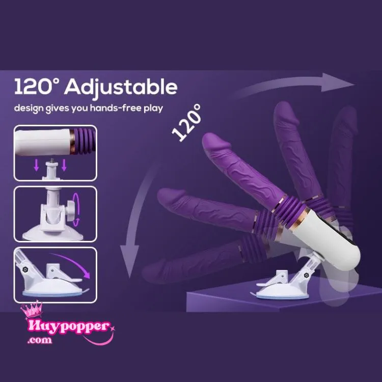Love Air Premium Multi-Function Vibrating Dildo — hình 7