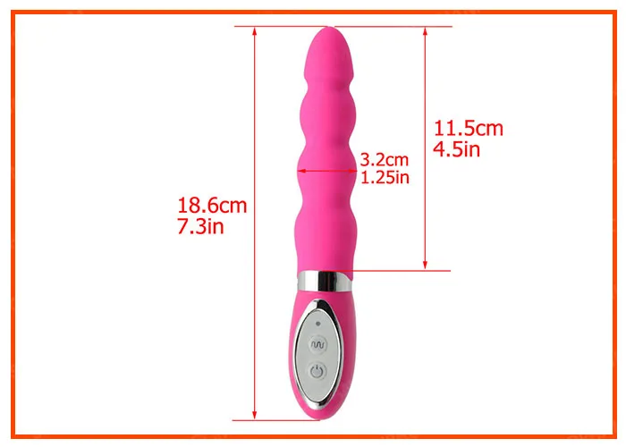 SHP521 Multi-Ribbed Versatile Silicone Dildo with Thrusting — User-Friendly and Discreet Convenience