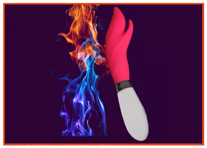 SHP1143 Flame Style Multi-Function Realistic Vibrating Dildo — hình 4