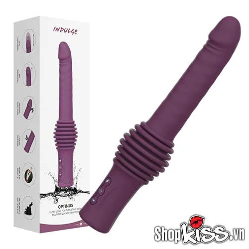 Indulge Optimus Multi-Function Heated Vibration Dildo Remote — Premium Materials and Ergonomic Design