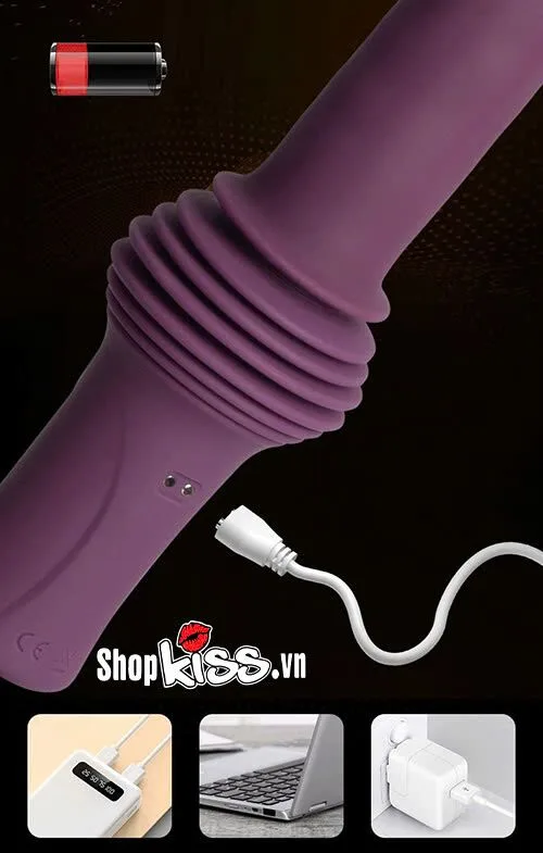 Indulge Optimus Multi-Function Heated Vibration Dildo Remote — hình 3